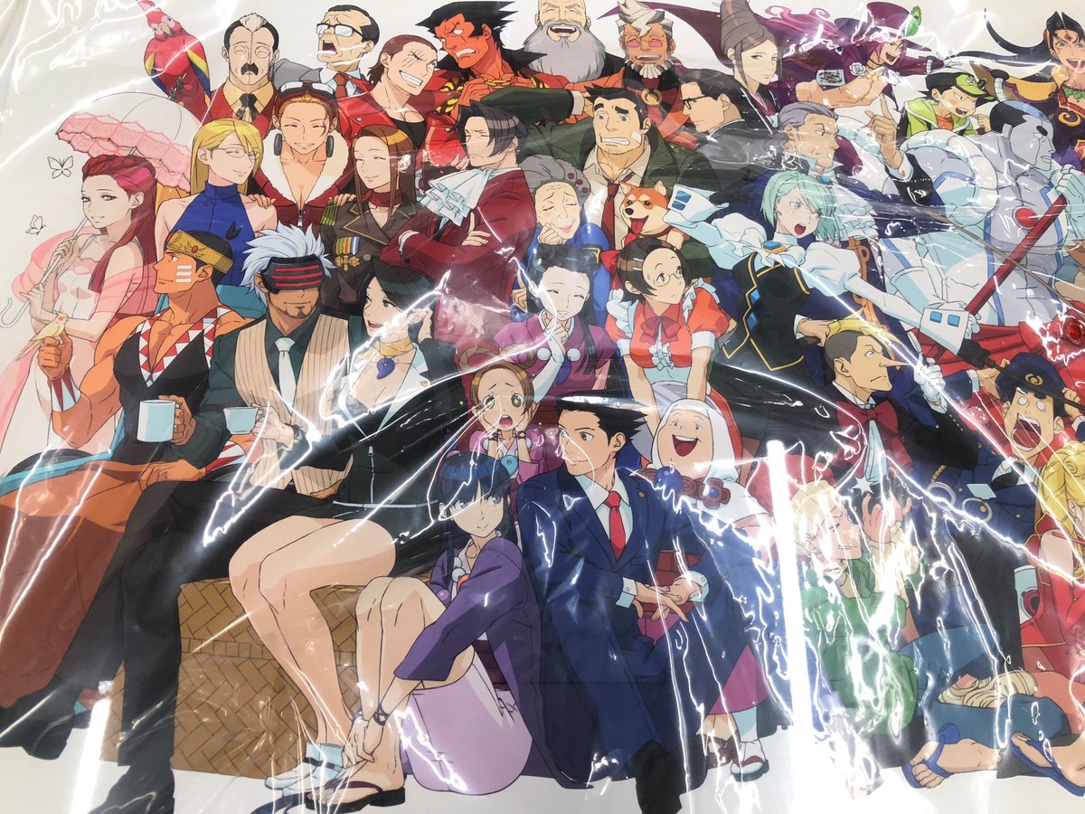 逆転裁判 特別法廷 2008 秋 額装グラフィックアート