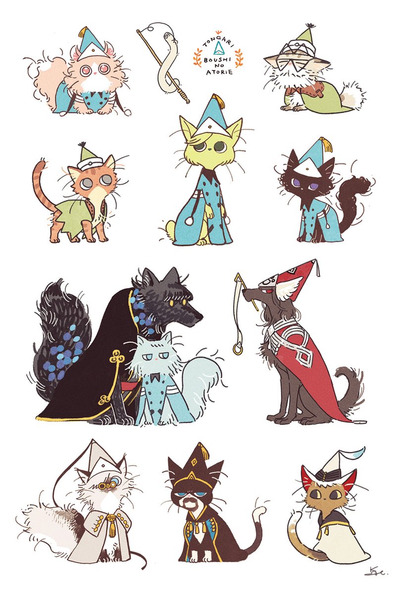 Post by 白浜鴎/とんがり帽子アニメ化 on X: #猫の日