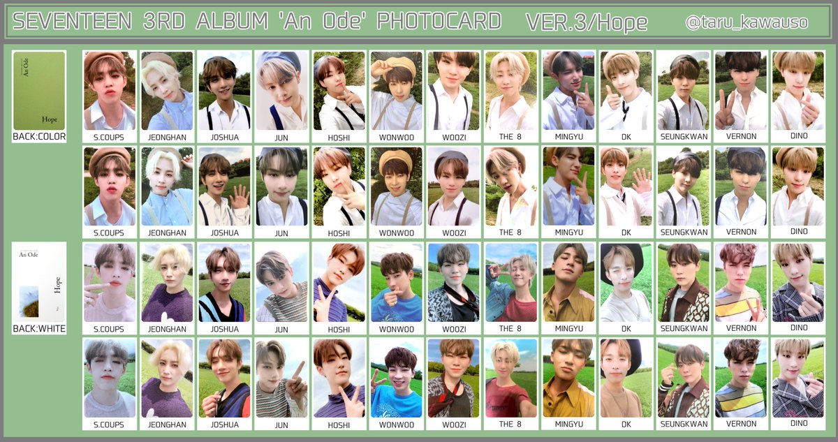 SEVENTEEN ウォヌ anode トレカ その他 コンプリートセット SEVENTEEN