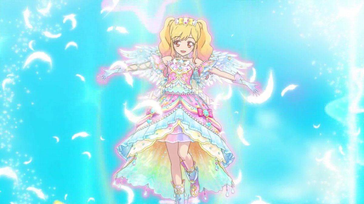 アイカツスターズ エターナルレインボーコーデ 太陽のドレス 虹野ゆめ