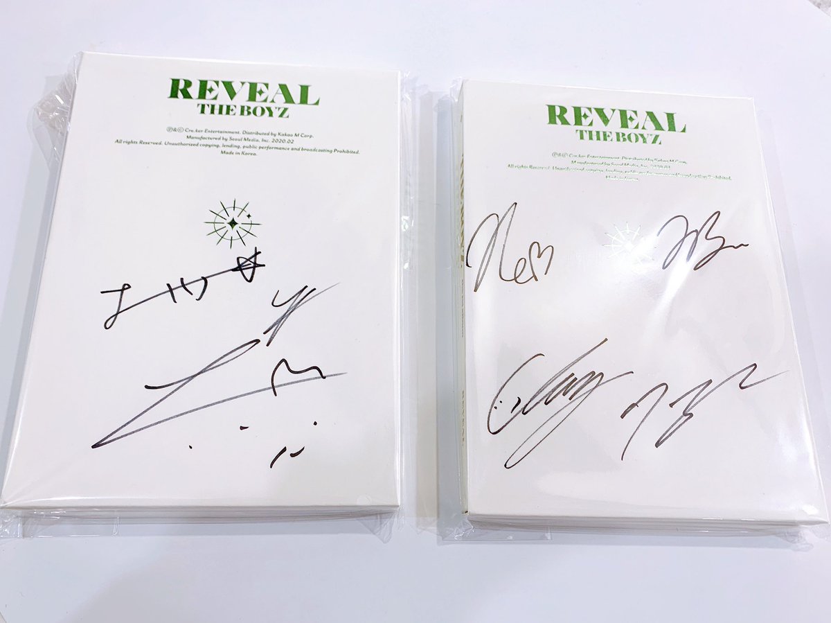 THE BOYZ ジュヨン MAVERICK サイン会 直筆サイン入りポラロイド THE