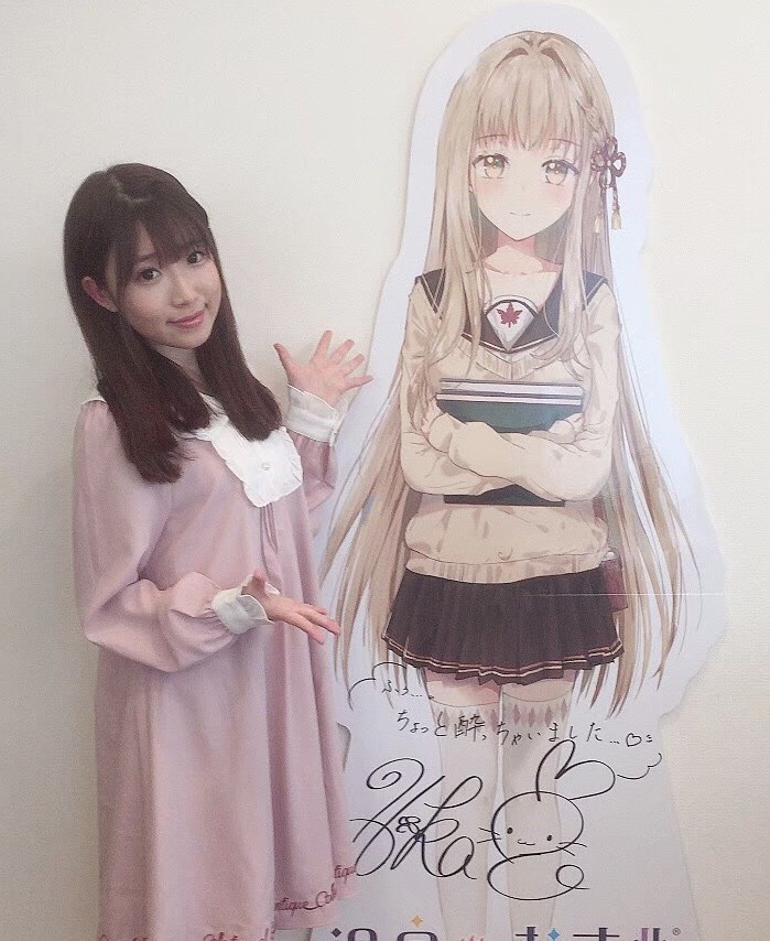 温泉むすめ 作並 ステッカー 温泉むすめ 作並 ステッカー