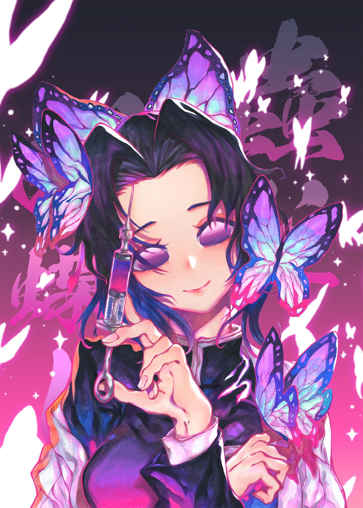 鬼滅の刃 戦支度イラスト ビッグポスター 胡蝶しのぶ 鬼滅の刃 戦