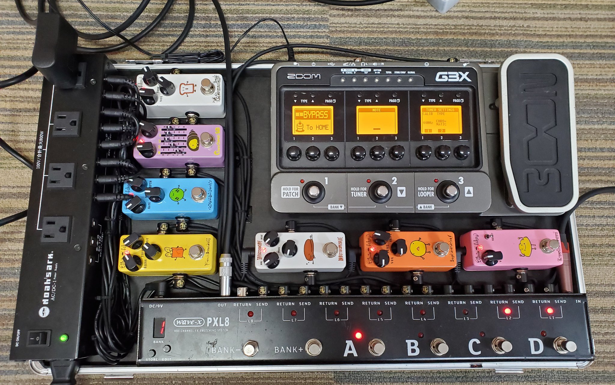 Zoom G3X エフェクターボード 【公式通販】