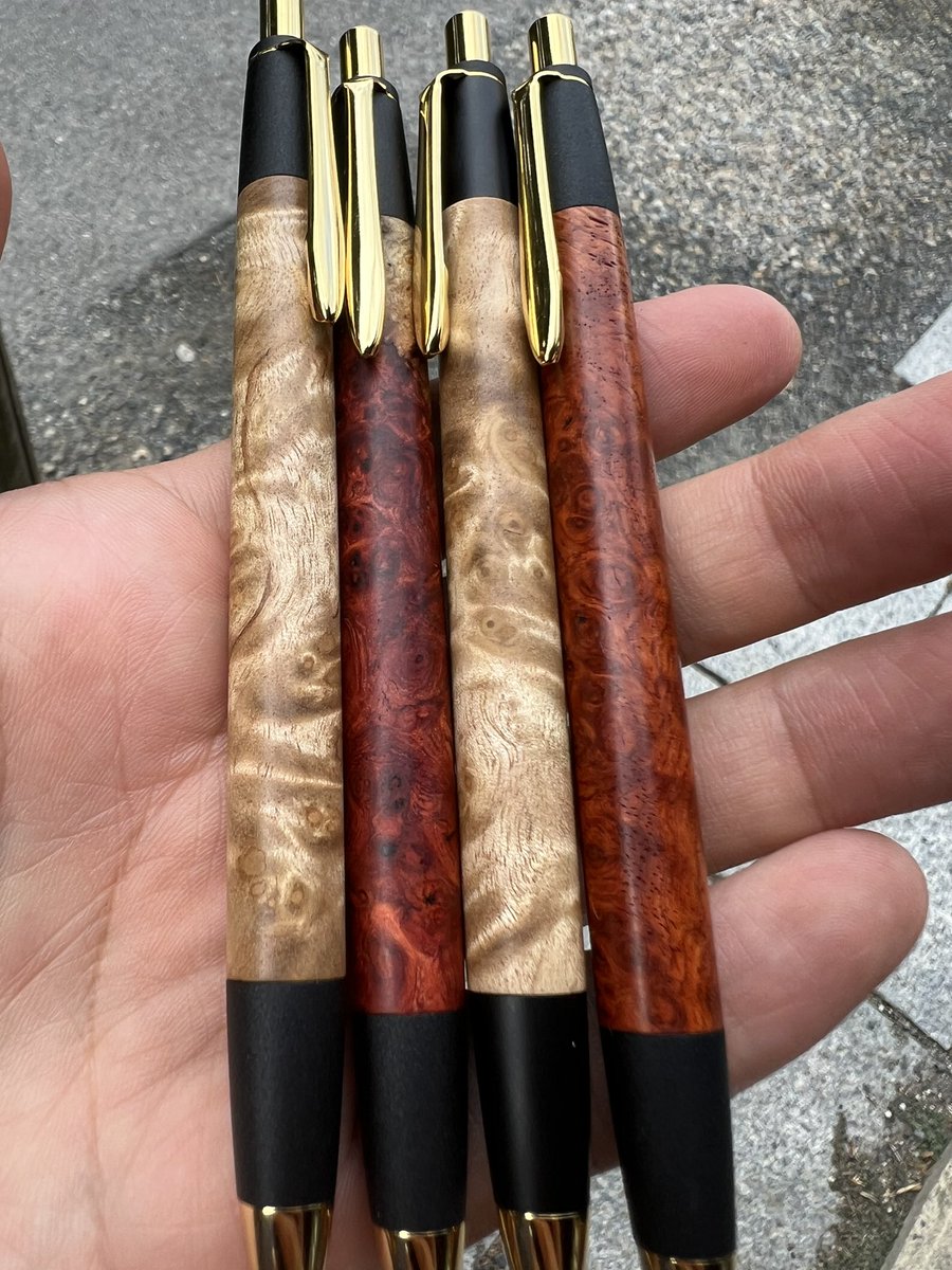 ボナンペン マーブルウッド シャーペン ペンシル あけぼの工房