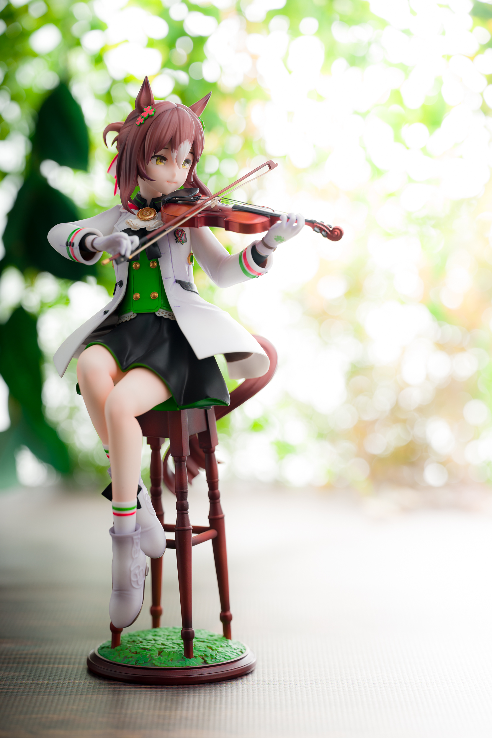 塗装済み完成品 アヤドリ技研 ウマ娘 ライスシャワー ガレージキット