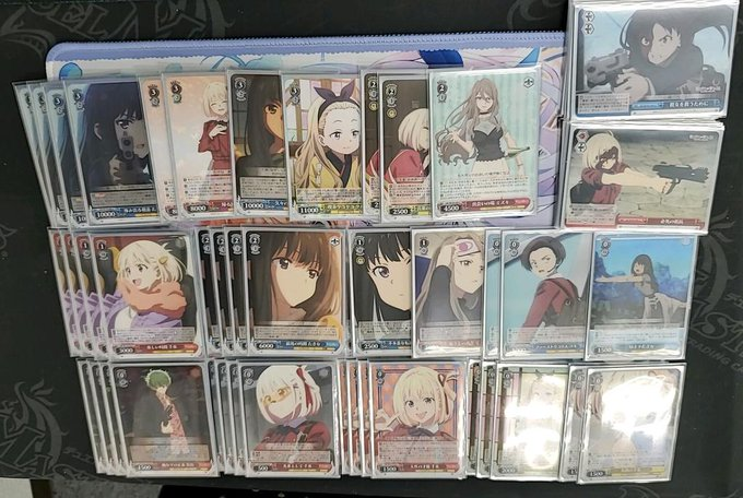 ヴァイスシュヴァルツ リコリス・リコイル デッキ デッキパーツ