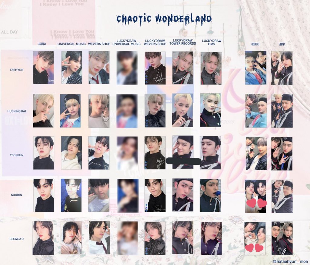 txt ボムギュトレカ TXT ボムギュ トレカ セット TXT ボムギュトレカ2