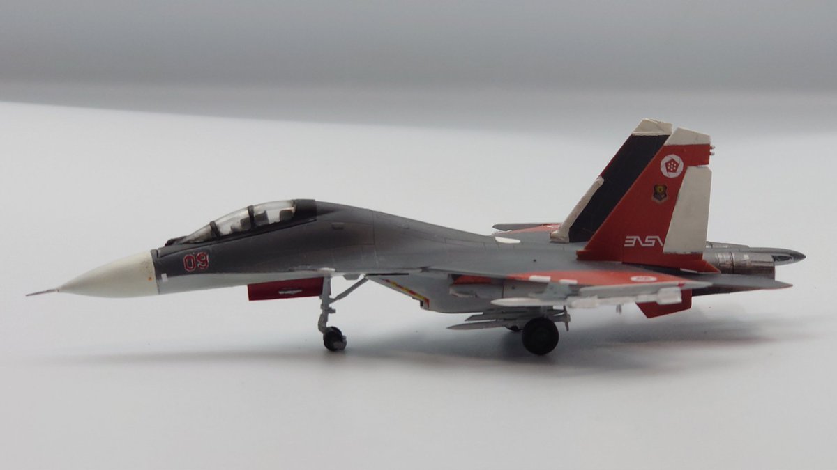 トランペッター 1/144 Su-30 エースコンバット7 のミハイ機として製作