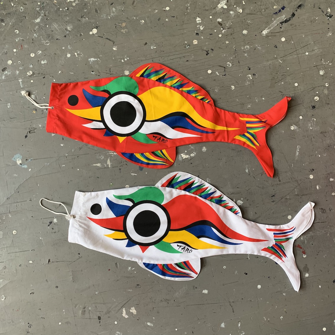 岡本太郎 鯉のぼり 豆鯉 岡本太郎鯉のぼり豆鯉