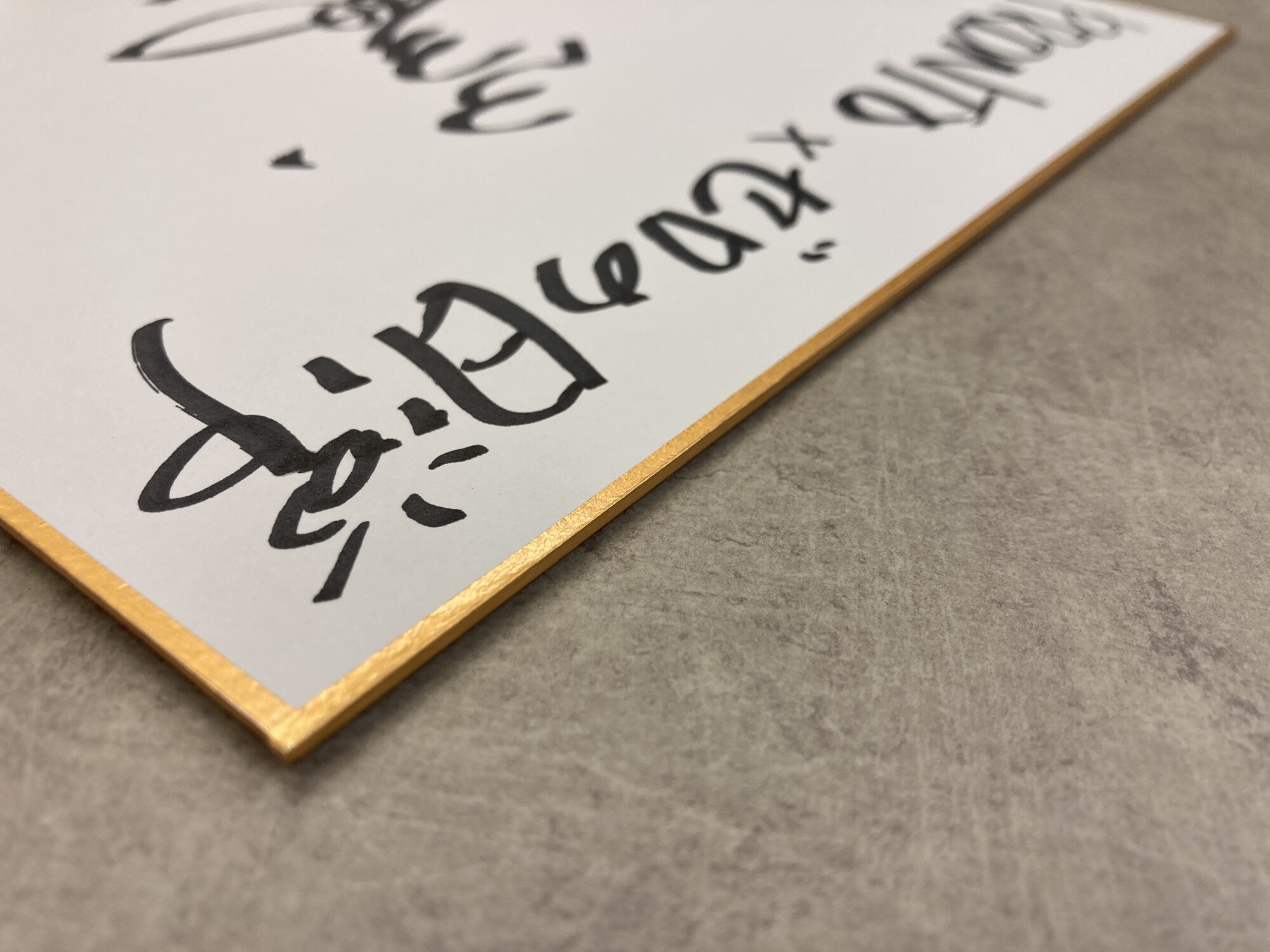 古谷徹他2名サイン色紙 【公式通販】