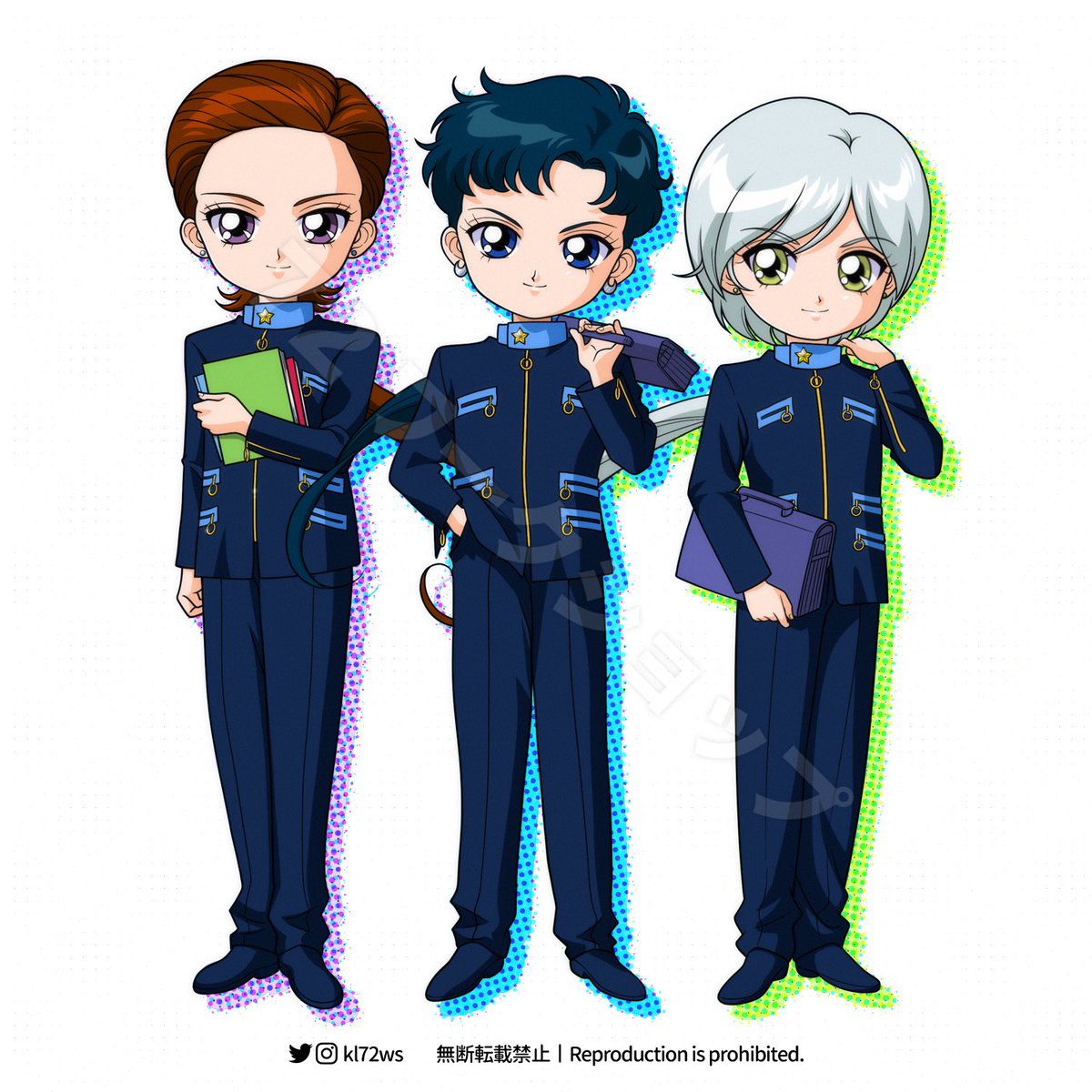 セーラーチェンジスター スターライツ スリーライツ 美少女戦士