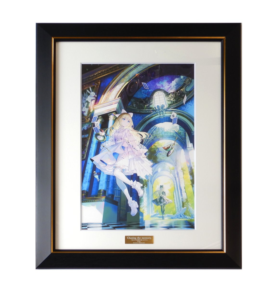 藤ちょこ先生 直筆サイン入り 春の香りがする オーロラポスター 複製