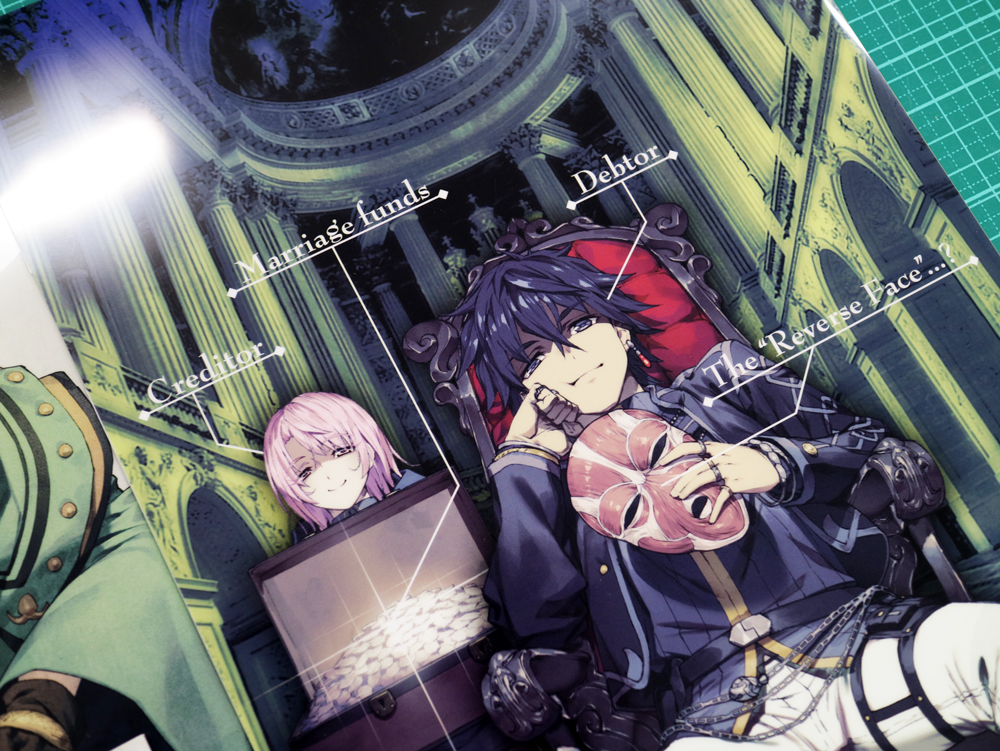 ちょっとした裏話】 店舗購入特典SS集VOL.3のクリアファイルの裏面の