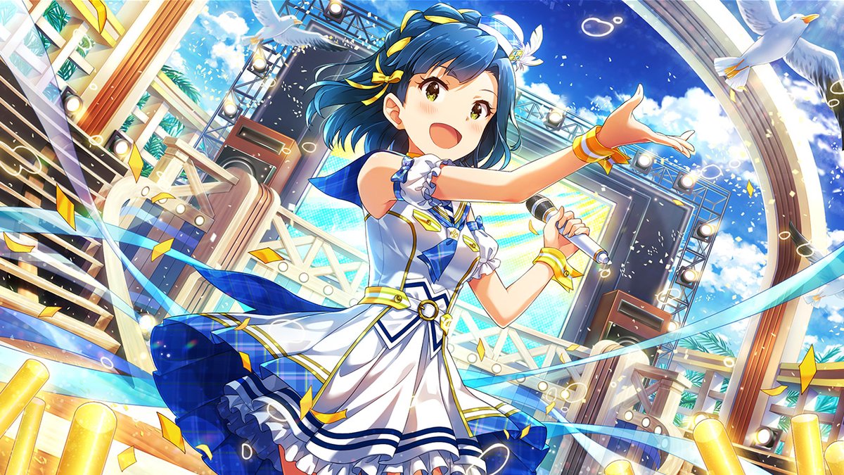 アイドルマスター ミリオンライブ 七尾百合子 等身大パネル