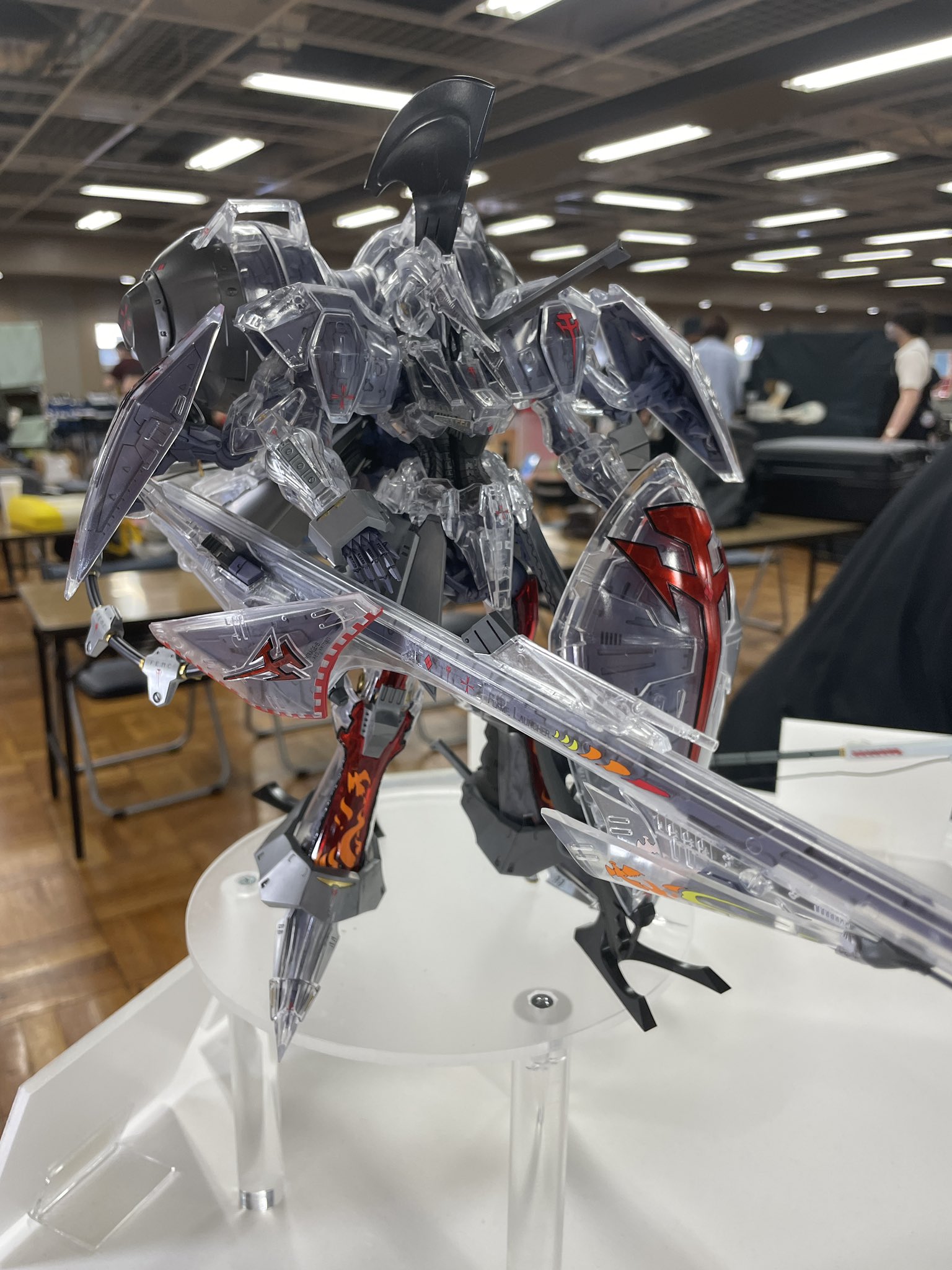 ボークス1/100 IMSレッドミラージュV3 インフェルノナパーム