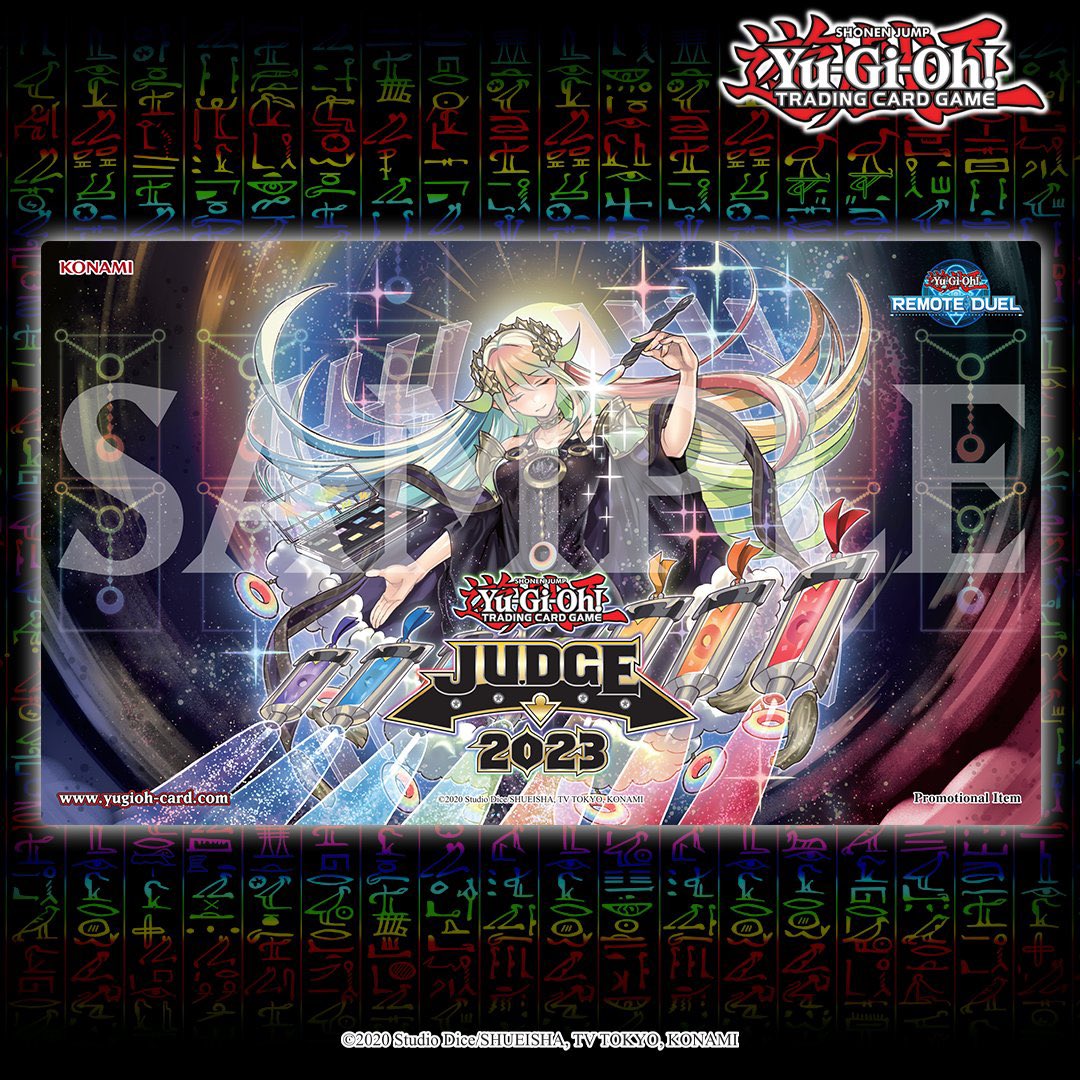 販売 遊戯王 公式 JUDGE 2023プレイマット P.U.N.K. スリーブ無し