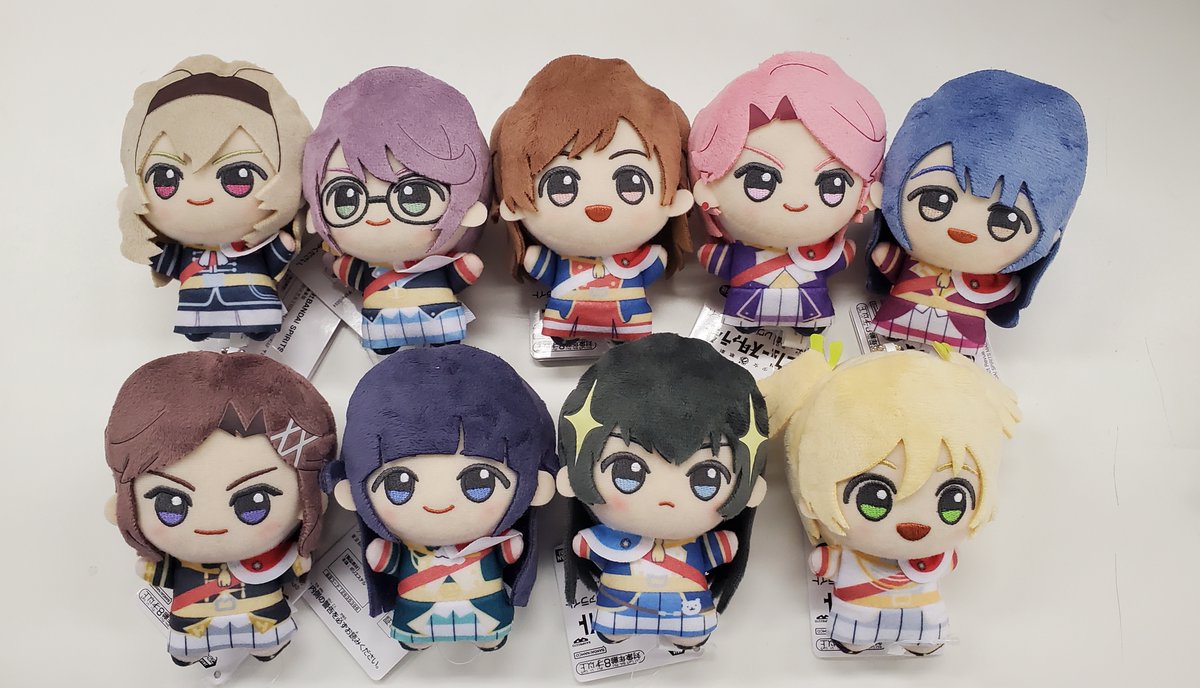 🎊ちびぐるみ登場🎊 本日よりナムコのお店限定で 「少女☆歌劇