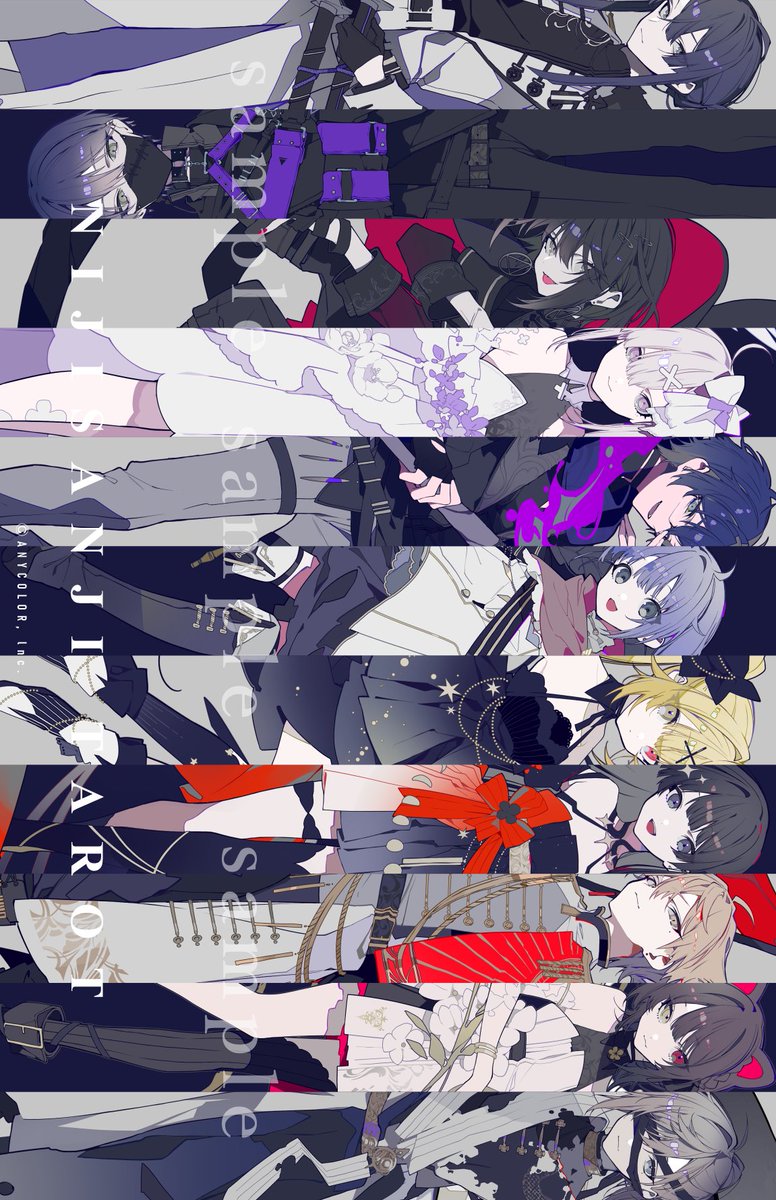 にじさんじ5周年記念グッズ「にじさんじタロット」にて22名のライバー