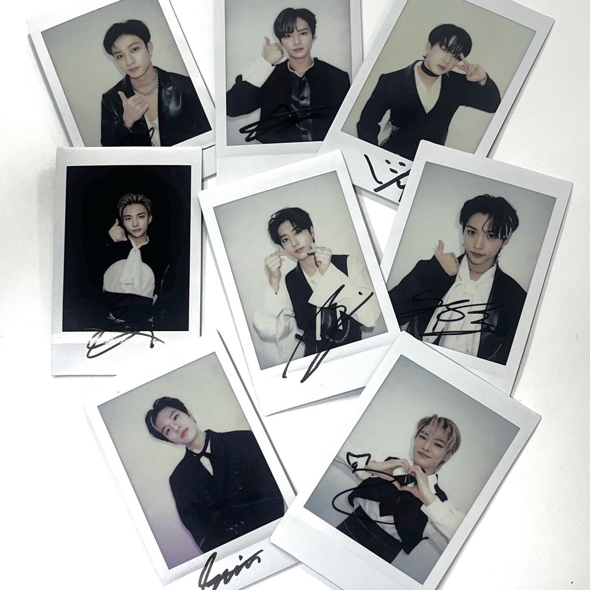 stray kids スキズ ハン サイン入り チェキ straykids ハン 直筆サイン