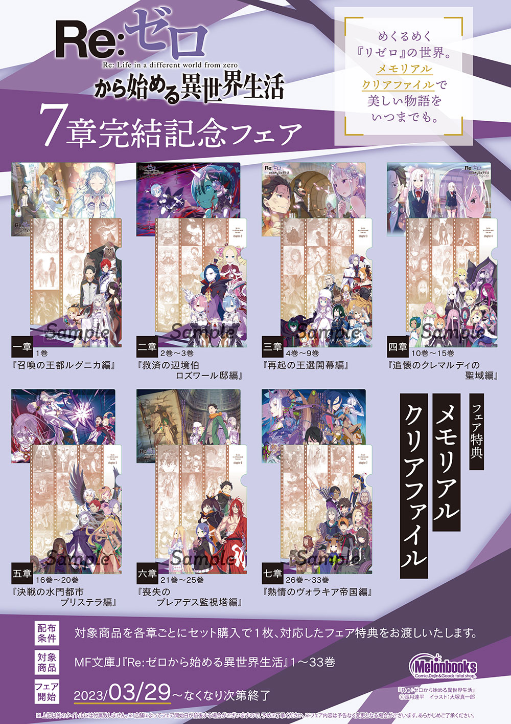 Re:ゼロから始める異世界生活特別小説シリーズ IF 前日譚 常編集など