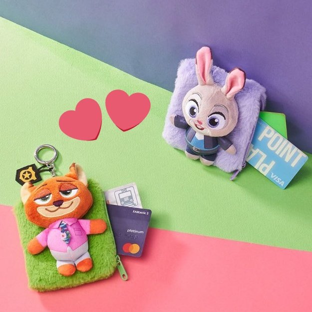 ズートピア2 ジュディ ニック 韓国限定 特典 3種セット 💗🐰 韓国限定