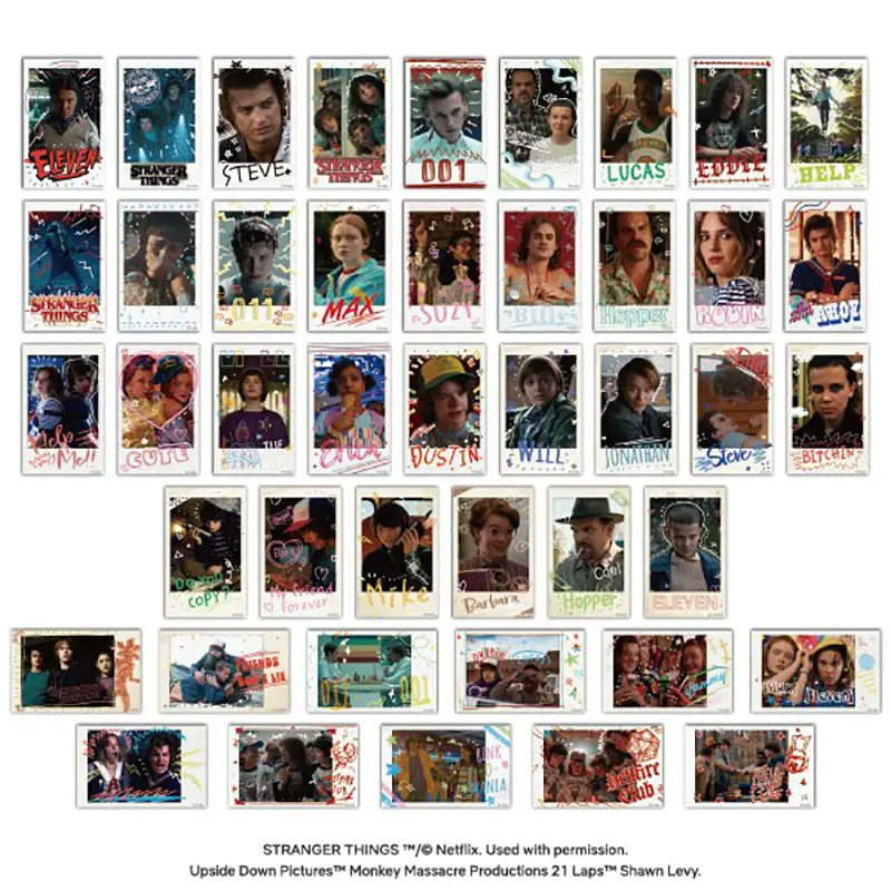 ストレンジャー・シングス】 「STRANGER THINGS ミニブロマイド