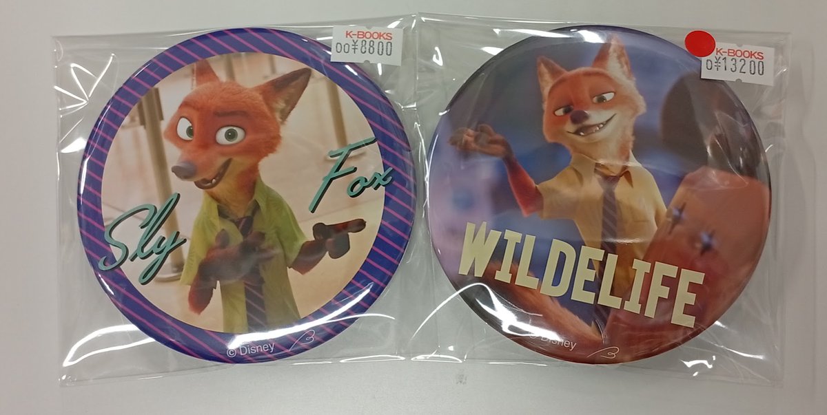 入荷情報】 『#ディズニー』 🐰ズートピア🦊 ✨ニック スタンド付缶