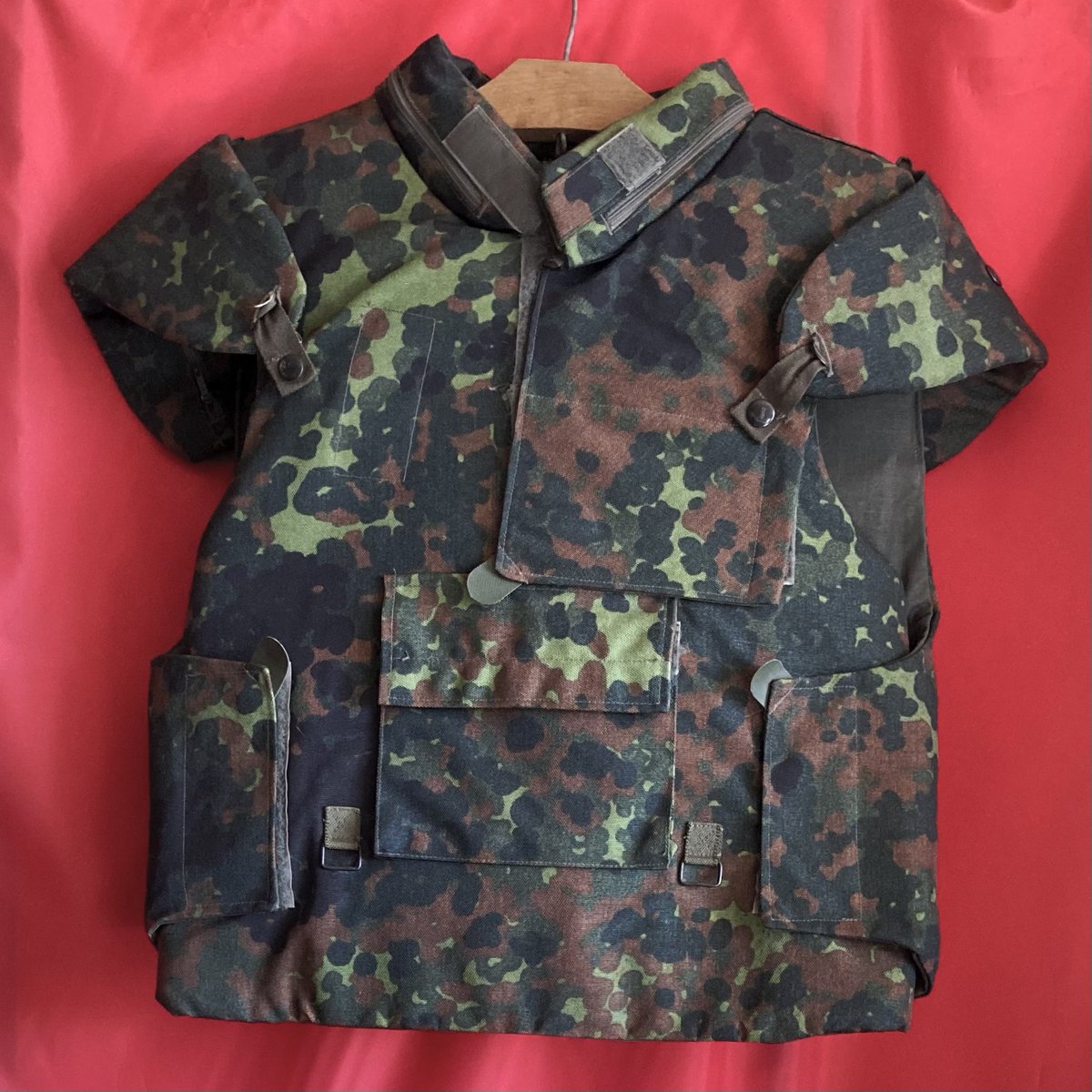 BW ドイツ連邦軍SK-4防破ベスト ボディーアーマー G36用マグポーチ付