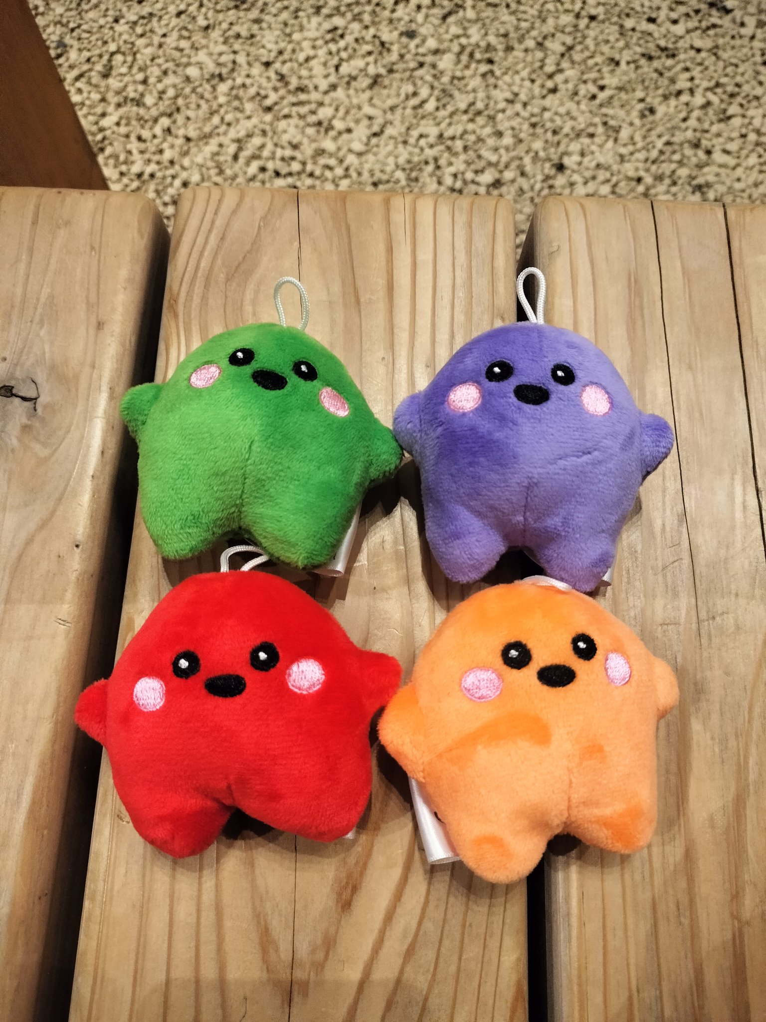 ドイツ 小 サーキュラーちゃん ぬいぐるみ 6色6体 【送料無料] 再販