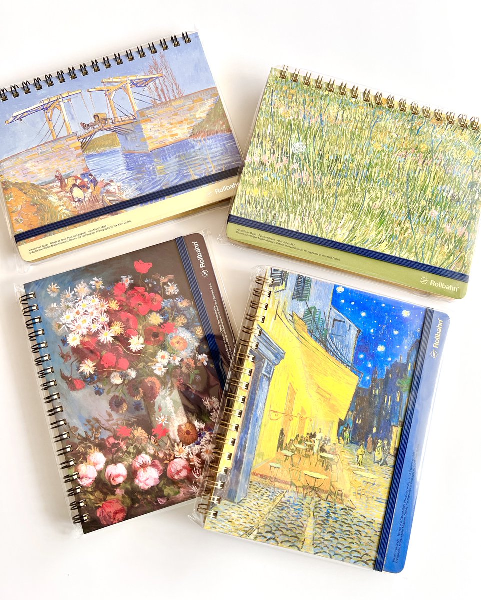 大ゴッホ展で購入したロルバーン グッズ ポケット付きメモLは全5種