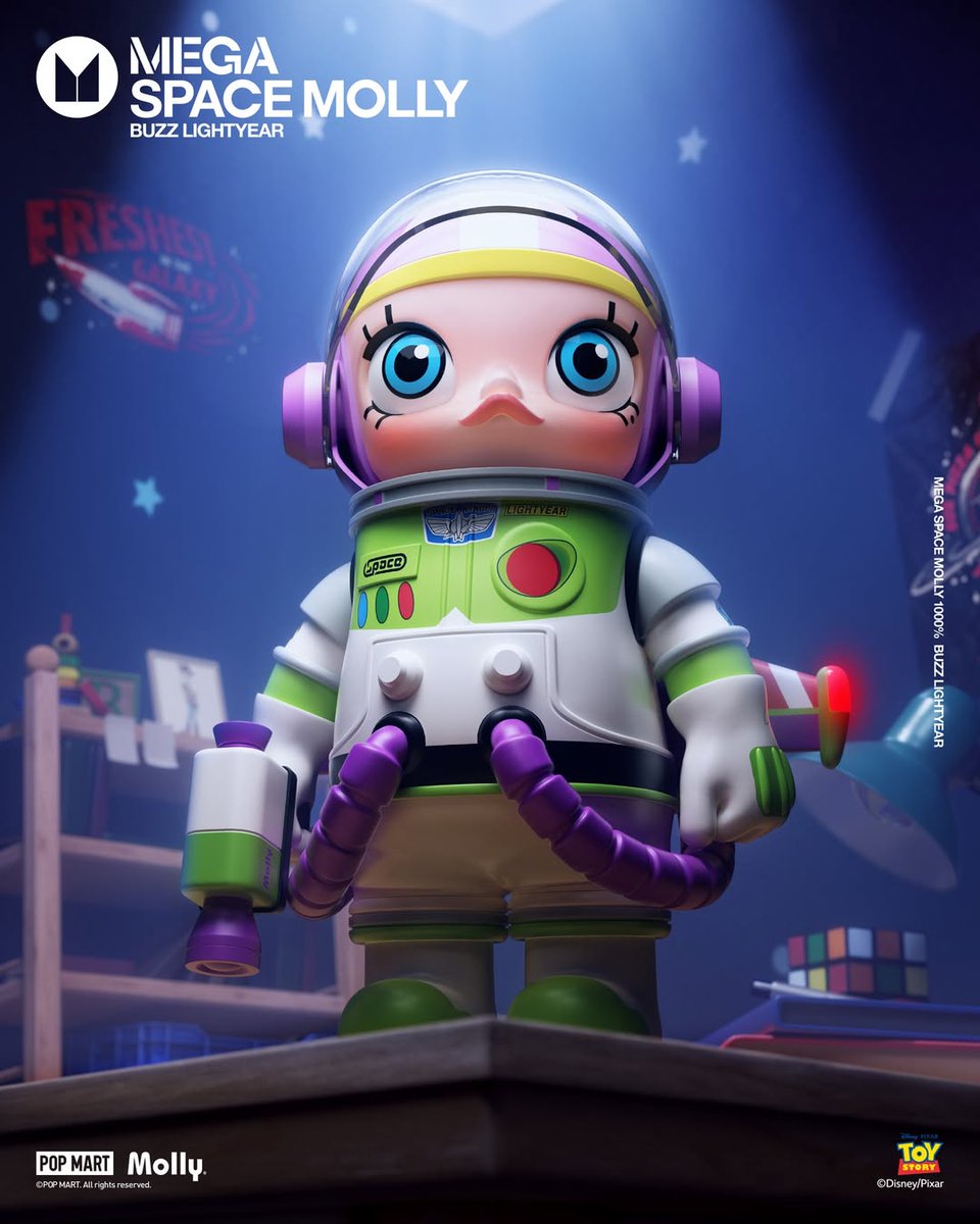 MEGA SPACE MOLLY 400% BUZZ LIGHTYEAR