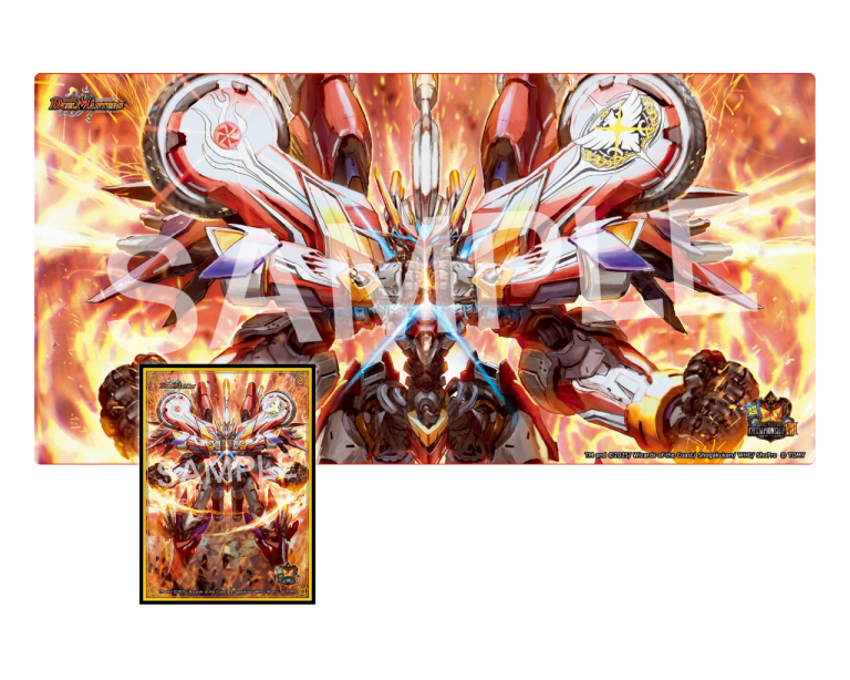 超CS Ⅷ特製ラバーマット レッドゾーンF プレイマット スリーブ レッド