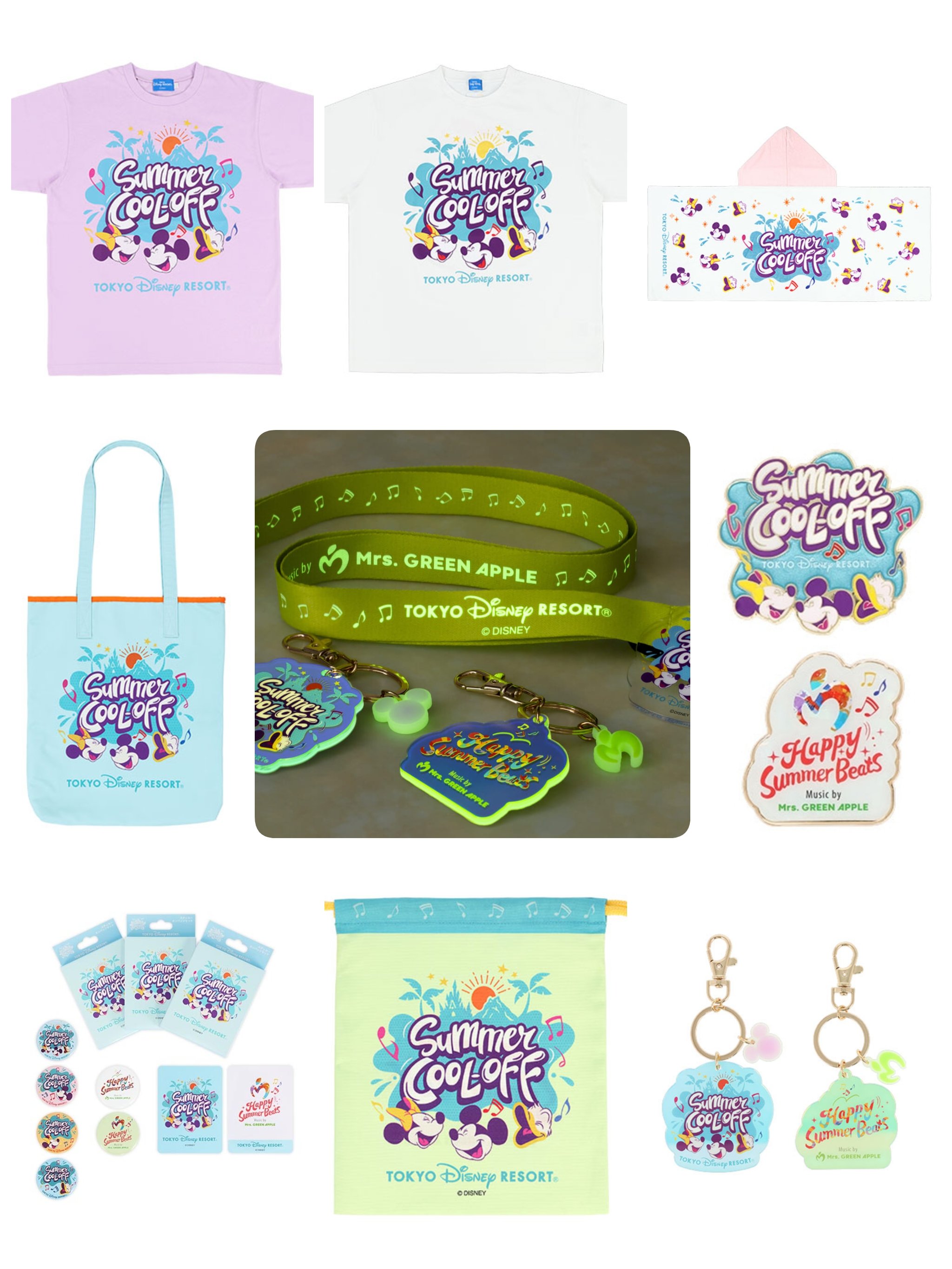 東京ディズニーリゾート サマー・クールオフ グッズセット Mrs. GREEN