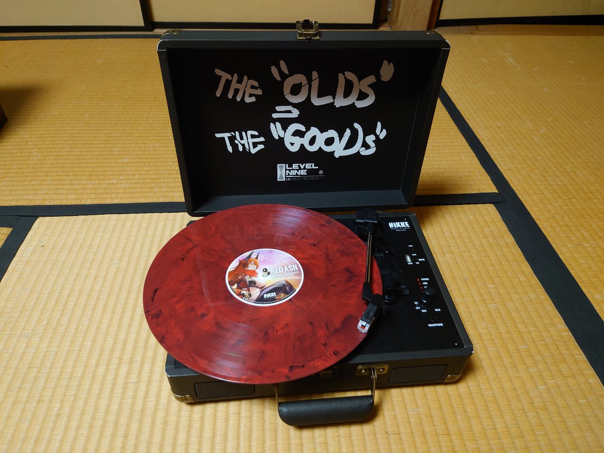 NIKKE レッドフード LPプレイヤー レコード 2枚 セット 購入特典 海外