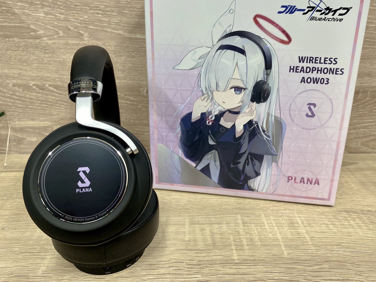 れ*ら様 Onkyo ブルーアーカイブ コラボ プラナ ワイヤレスヘッドホン