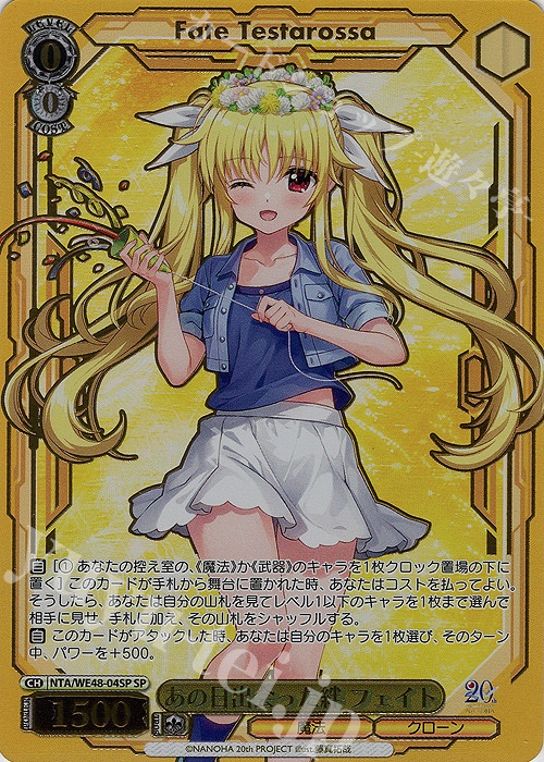 BGS10 ヴァイスシュヴァルツ 魔法のレッスン アユンダリス SSP 世界