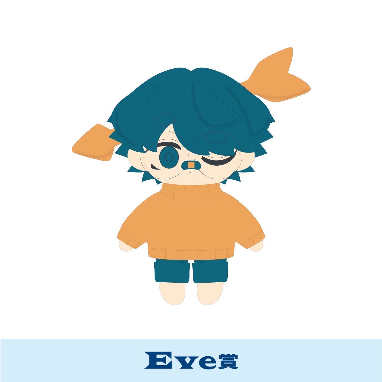 Eve UnderBlueくじ アイコンぬい＋UB賞 バンド＋ F G I J賞 Eve