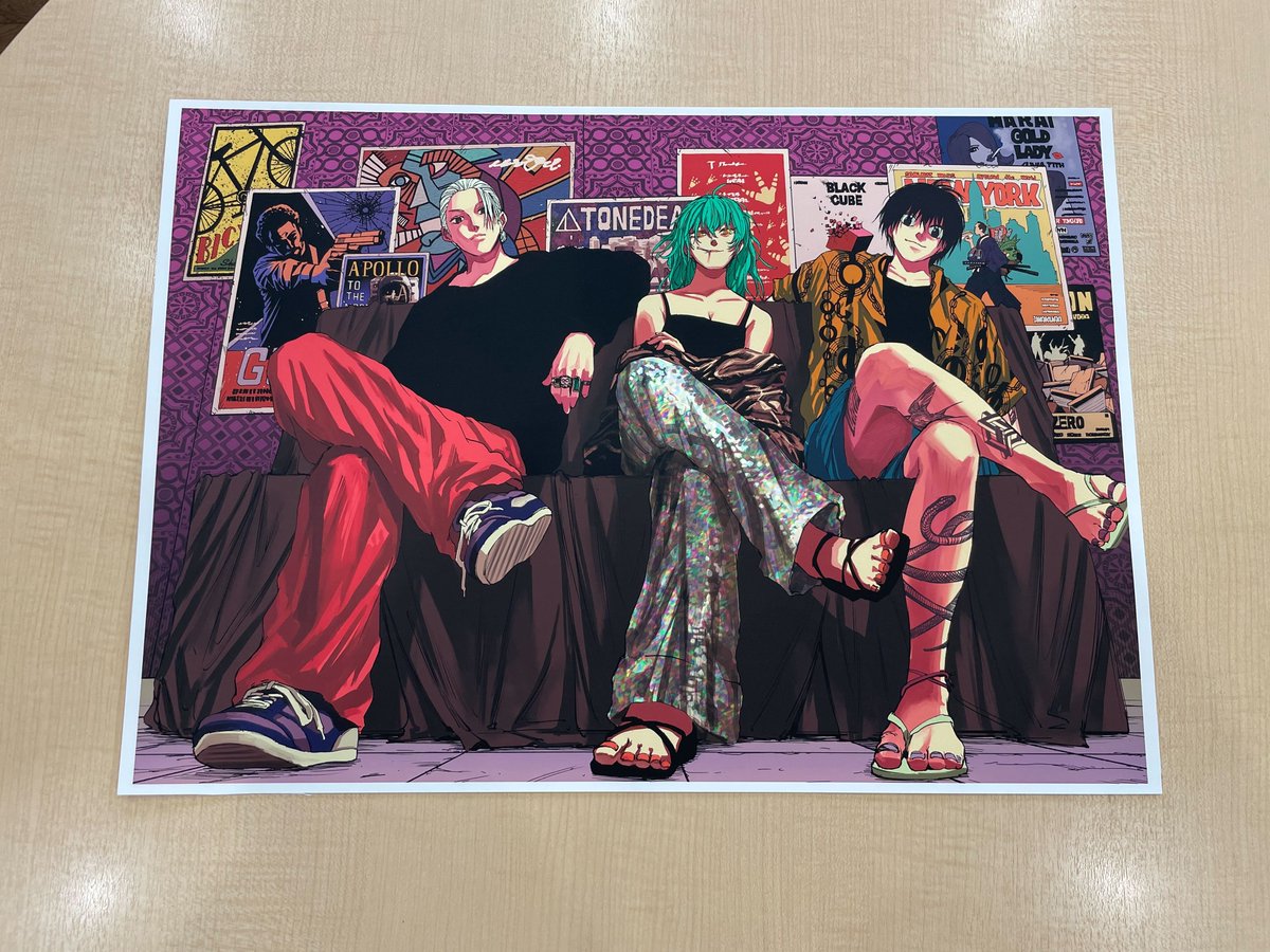 週刊少年サンデーS 2017年3月号 イラスト複製色紙 プレゼント当選品 週刊