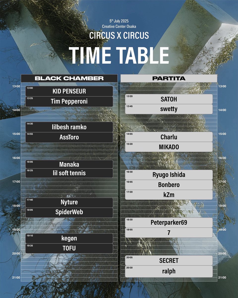 CIRCUS×CIRCUS (@_CIRCUS_CIRCUS) / Posts / X