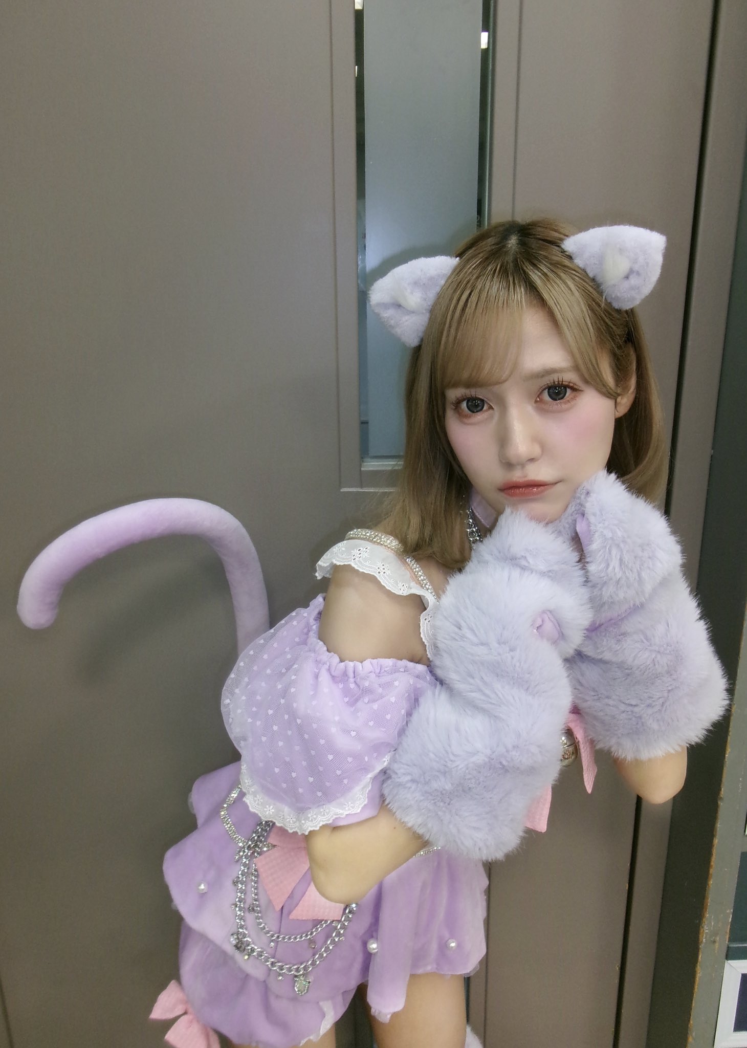 LOVE イコラブ 7周年 猫衣装 生写真 野口衣織 3種コンプ イコラブ