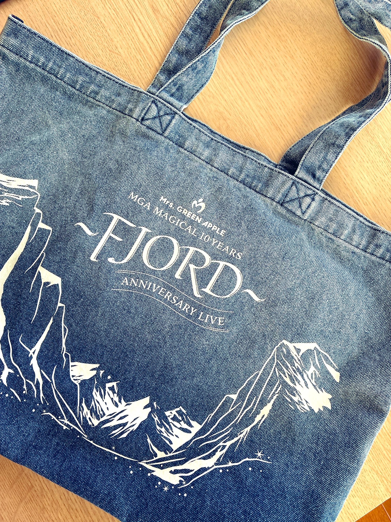 FJORD Anniversary Live デニムトートバッグ FJORD ミセスグリーン