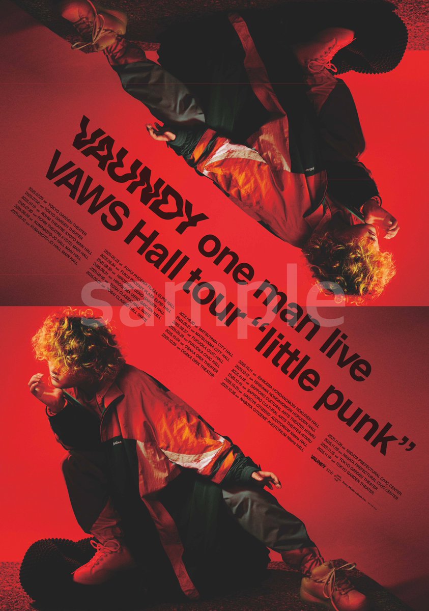 Vaundy one man live VAWS hall tour “little punk” 🌟CDブース 1st