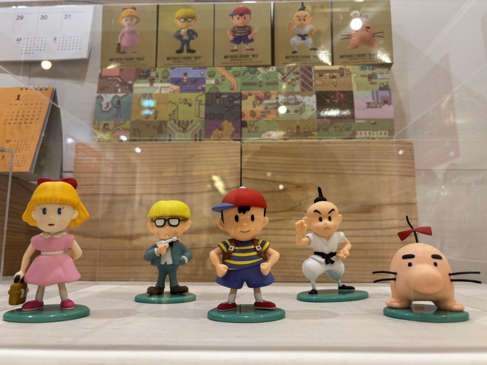 GOLDBOXシリーズ MOTHER2 フィギュア5体セット新品未開封 ほぼ日