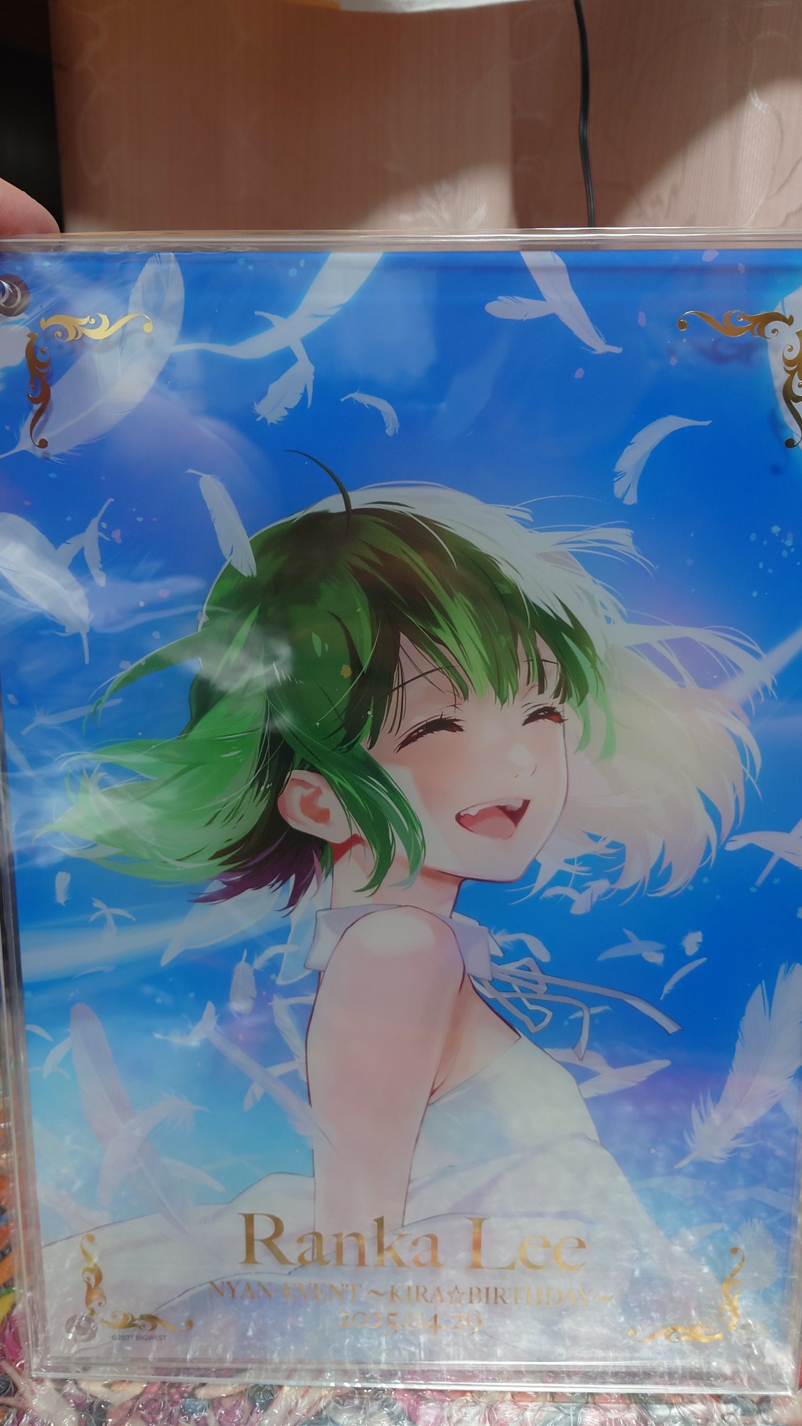 マクロス万国博覧会】A賞アクリルパネルランカ・リー