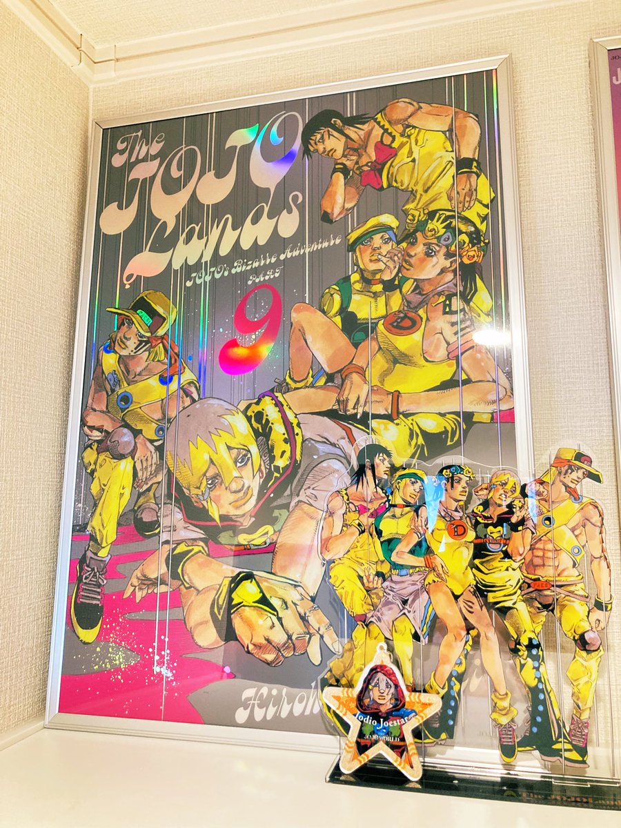 バラ売り可ジョジョの奇妙な冒険 ジョジョワールド B3オーロラポスター