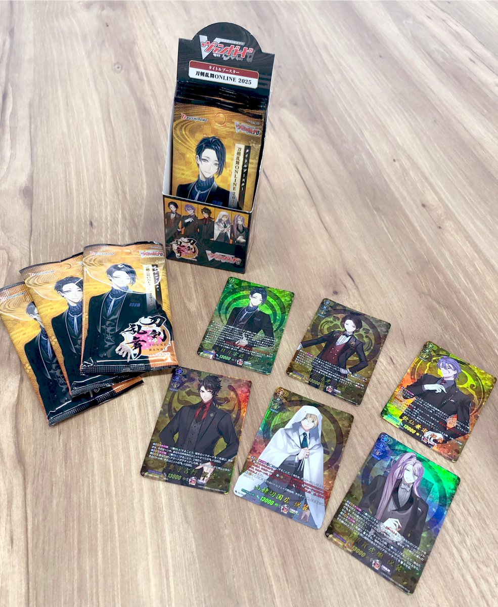 ヴァンガード 刀剣乱舞 ONLINE 2025 4BOX 予約商品】ヴァンガード TBP