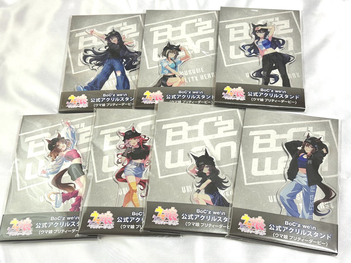 ウマ娘プリティーダービー キャラファイングラフ BoC'z we/n ウマ娘