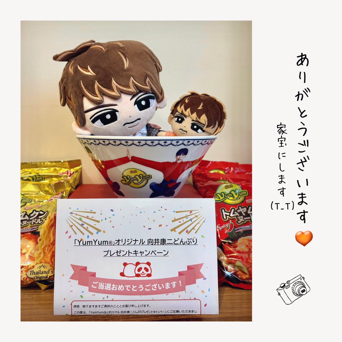 YumYumオリジナル向井康二どんぶり YumYum オリジナルどんぶり 向井