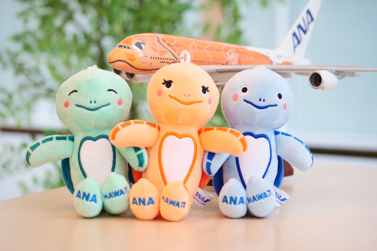 ANA 機内販売限定 FLYING HONU フライング・ホヌ ホヌ カイ ぬいぐるみ